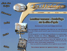 Tablet Screenshot of hidalgos-berck.com